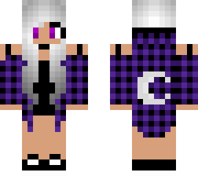 preview for purple flannel gorl
