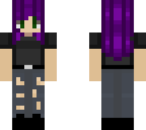 preview for purple hair dee