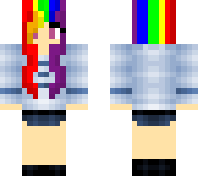 preview for RainbowUnicornGM  Anime High School Outfit