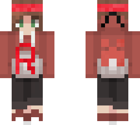 preview for redsation skin but with bandana and logo