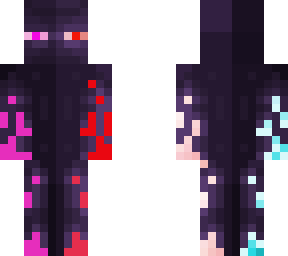 preview for Remake of the RedBlue Enderman now the Pink And Red Enderman