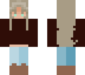 preview for Sarahs official PE and Bedrock skin