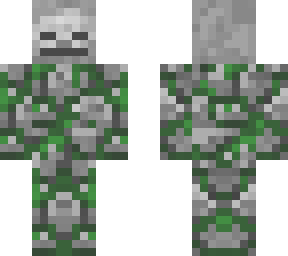 preview for Skeleton with Mossy Cobble body