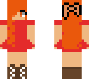 preview for Skintober day 2  Pumpkin girl