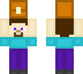 preview for Steve holding chest