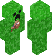 preview for steve in creeper