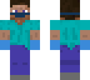 preview for Steve with mask and gloves