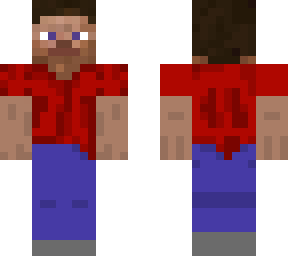 preview for steve with red shirt