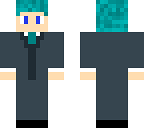 preview for Teal haired suitguy