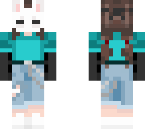 preview for Teal Style Bunny Mask Outfit