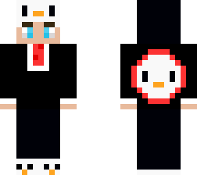 preview for Tommy business penguin but red