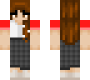 preview for TommyInnit Girl Skin Brown Hair