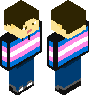 preview for Trans flag boy shirt