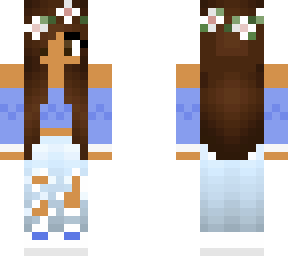 preview for VSCO Girl w Flower Crown