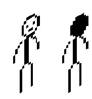 preview for White Black And White Stickman Black Boy