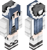 preview for winter blue hair girl