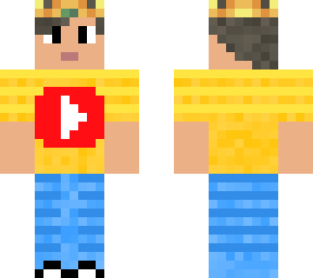 preview for Yellow  Youtube  Crown Skin SHADING