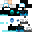 skin for a gamer skull guy