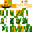 skin for A haunted pumpkin plant For a contest