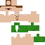 skin for a man in a diaper with a soldier vest on