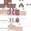 skin for aesthetic girl with pink sweater vest 