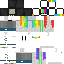 skin for aesthetic tv head rainbow