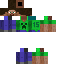 skin for Anniversary Green Green Eyes Creeper Steve