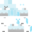 skin for artic frozen fox with wings