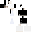 skin for black and white unfinished