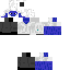 skin for Blauer zwerg mit Bart 2