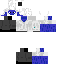 skin for Blauer zwerg mit Bart