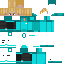 skin for Blond light blue veli