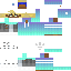 skin for Blonde Boy with faded coloured sweater