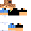 skin for Blonde Jongen Zwart