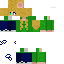 skin for blondie in green hoodie