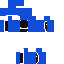 skin for blue dream with inverted face