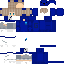 skin for Blue hoodie chill boy