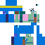 skin for Blue rainbow friends