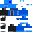 skin for blueberry with clothes