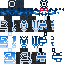 skin for Blur knight with glasses