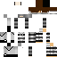 skin for Brown haired boy with White Zane hoodie