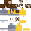 skin for Brunette hufflepuff  edited