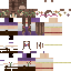 skin for chica pelo castaña 