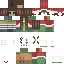skin for Christmas Costume with reindeer shoe