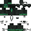 skin for Creeper Classic Model Dark Green Medieval