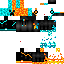 skin for Creeper fire and ice