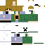 skin for creeper jacket  mask