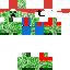 skin for Creeper Mario