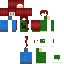 skin for creeper red head with jeans