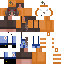 skin for cute pumpkin girl